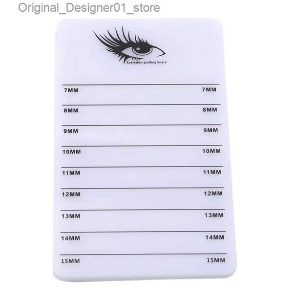 Ciglia false 1 padie ciglia acrilico titolare clip clip pad palette per ciglia per ciglia personale palette estensione ciglia estensione bue bordo acrilico q240425