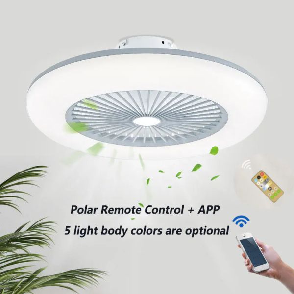 Flops xiaomi da soffitto da 30 W con base di convertitore di lampada di illuminazione con telecomando per la camera da letto abitare a casa a 3 velocità