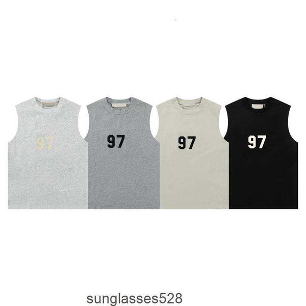 Designer de colete Hot Sale Mens Tank More Color Shirt T-shirt Summer Tops de algodão respirável Novos homens da moda Mulheres