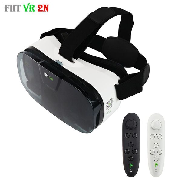 Fiit 2n Glasses VR 3D Óculos Virtual Reality Headset Vrbox Head Mount Video Google Capacelet para 40396039 Telefones 2521454