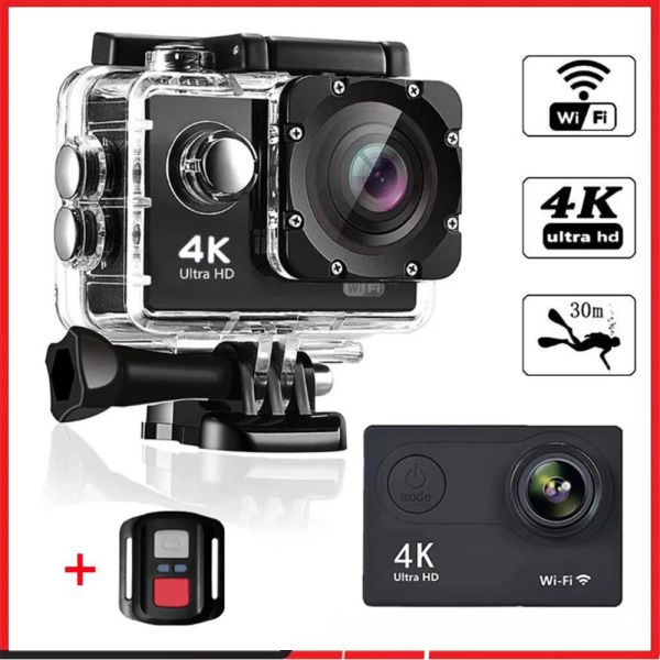 Telecamere Ultra HD 4K Action Camera H9R WiFi 12MP 2 