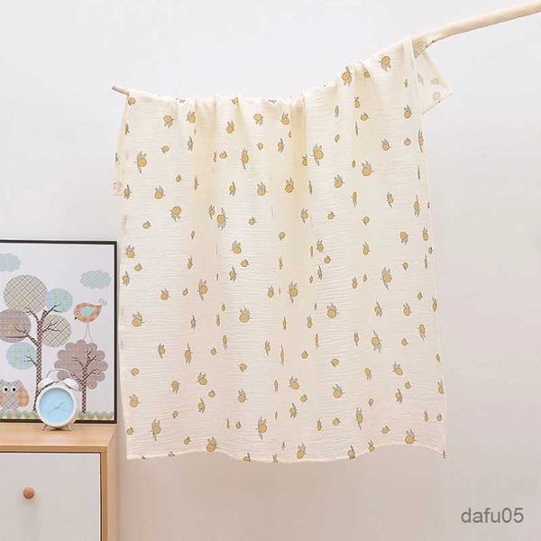 Cobertores Swadling Ins Baby Blanket Muslin Swaddle