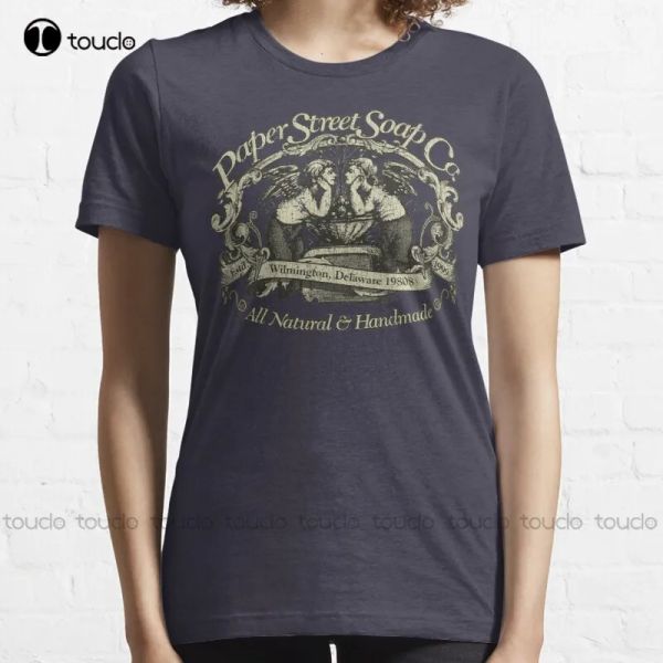 T-shirt New Paper Street Soap Soap Company Vintage Tshirt Graphic Tshirts Tee S3XL unissex