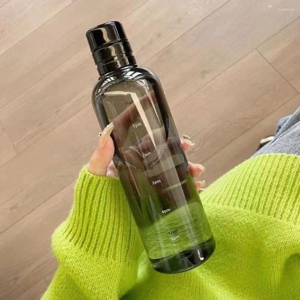 Вода бутылки чашка спортивная бутылка с масштабной масштаб