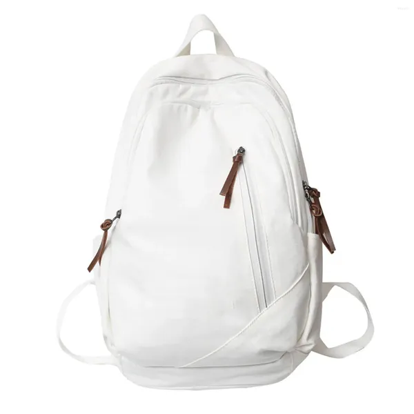 Schultaschen Einfacher Rucksack für Teenager Mädchen Middle Bookbags Jungen Wandermänner