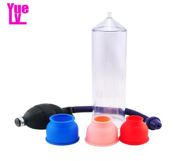 Yuelv Adult Sex Toys for Uomini Peni a vuoto Pump Up Extender Penis Growing Product Product Penis Enlarger Pumps Extension ER6639011