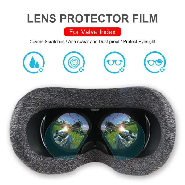 Filtri Protettore lente VR HD Clear Film Lens Protector per Valve Index Virtual Reality Schermo Protector Accessori