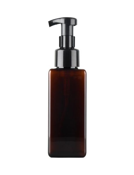Dispensador de sabão de espuma quadrada 450ml 15 onças de âmbar reabastecido garrafa de bomba de espuma plástica para sabão líquido shampoo body wash8327827