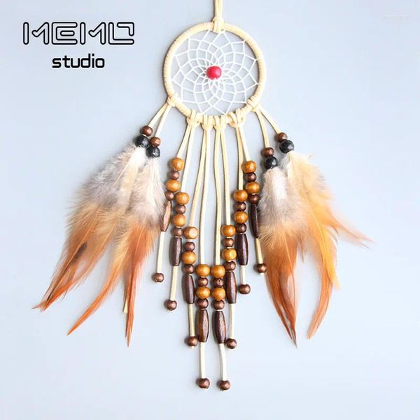 Dekorative Figuren handgefertigtes Auto Hang Dream Catcher kreative Accessoires Home DIY Materialpaket Weihnachten Mädchen Geschenke