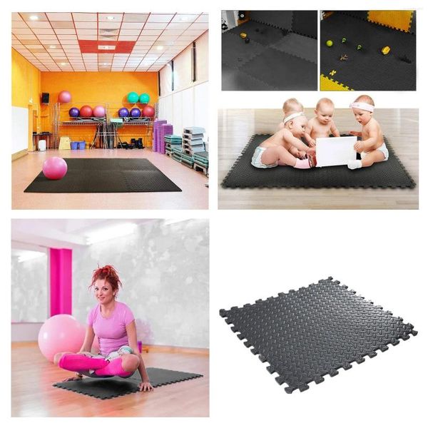 Tappeti tappeti tappetini Eva piastrelle di schiuma per esercitare attrezzatura per palestre yoga allenamenti all'aperto per bambini