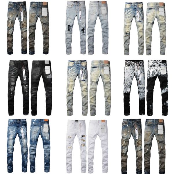 Designer mass jeans roxos moda high street skinny vintage jeans preto jeans casual middle slim perna linear calça de calça de calça masculina