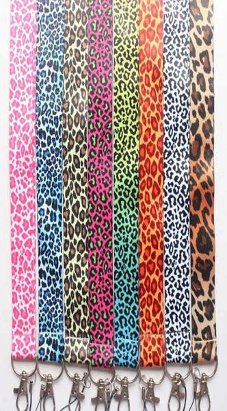 Trintas de telefone celular de anime leopardo de anime de 10pcs de 10pcs de 10pcs