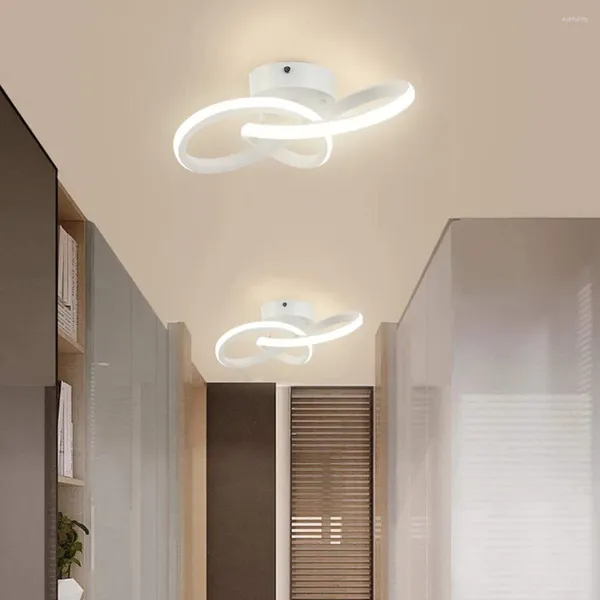 Luci a soffitto moderna LED LED camera da letto soggiorno corridoio letto a spirale luce a spirale