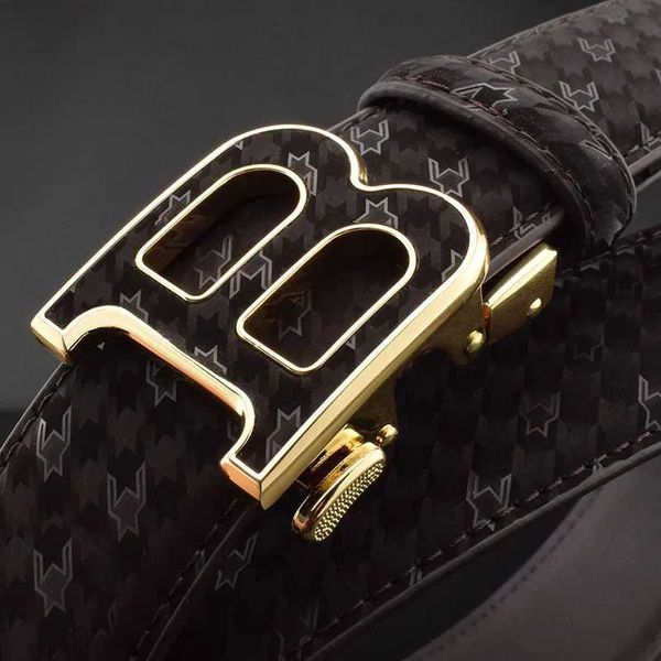 Gürtel hochwertige Designergürtel Männer Buchstaben Schlittenschnalle Echtes Lederbund Luxus berühmte Marke 3,5 cm Mode CEINTURE HOMME 240423