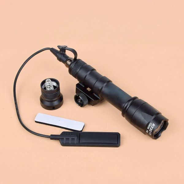 Lichter Taktische SF M300C M600 M600C Airsoft Weapons Pistole Licht Lanterna Rifle Arma Taschenlampe Scout Torch Remote Dual Druckschalter