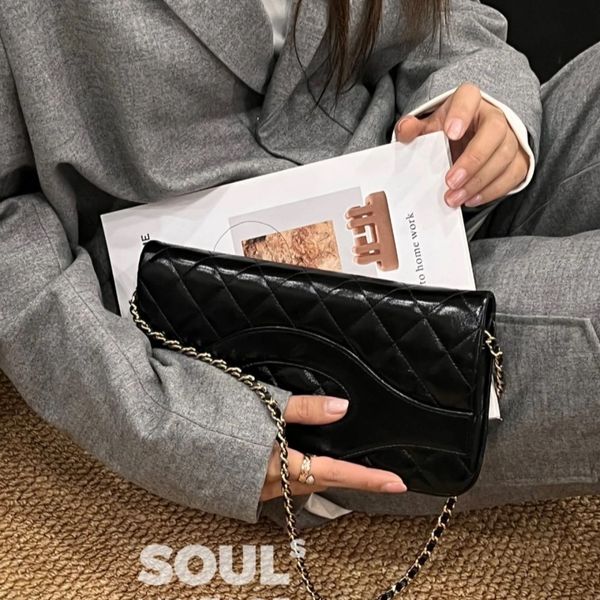 Yüksek kaliteli24c yatay katlanır clamshell 31bag hoho hippi çanta çanta çanta alışveriş çantası tote çanta çanta tasarımcısı çanta omuz crossbody çantası Lady Coco Cc