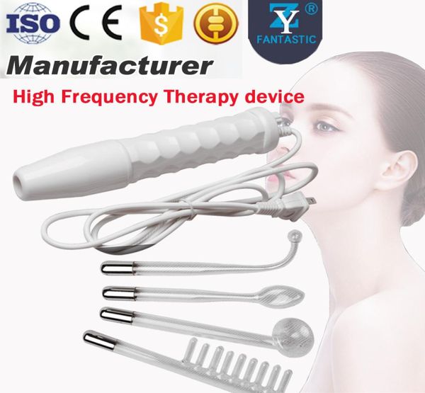 Removedor de retalhos de acne de alta frequência portátil Removedor de handheld Massager de alta frequência Máquina de cuidados com a pele facial com C2072901