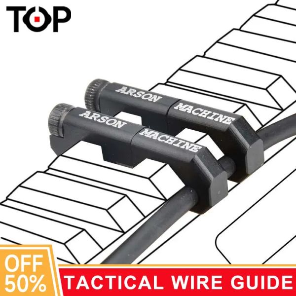 Lights Wdasn 2pcs/Set Tactical Picatinny Rail Cover Airsoft Wire Guide System управление кабелем.