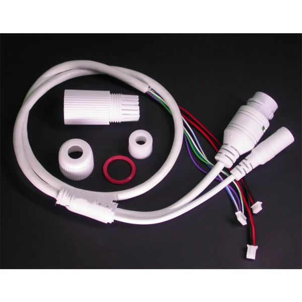 CCTV POE IP -Netzwerkkamera -PCB -Modul Video -Stromkabel mit 11 Kernen RJ45 Weibliche Stecker mit Terminlas, wasserdichtes Kabel