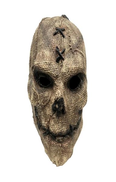 Ужас реалистичный чучел маски для косплея костюм на Хэллоуин для взрослых страшного латексного латекса Хэллоуин Страшный костюм черепа Хэллоуин вечеринка 2202550902