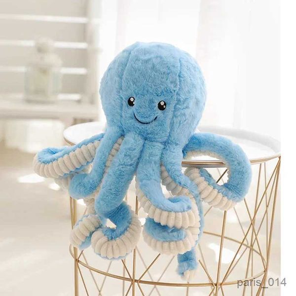 Animali di peluche ripieni di peluche 18-80 cm giocattolo di grandi dimensioni Octopus peluche PP in cotone bambola di animali da peluche per bambini decorazioni per la casa regali di compleanno