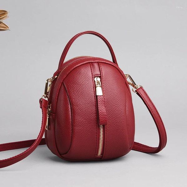 Bolsas de ombro Mulheres Mini Bolsa Luxo Pedimento de Couro Pu Put Lychee Crossbody 2024 feminino Mensageiro Saco