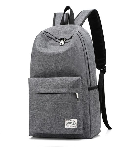 2019 Unisex Oxford Backpack Korean College Men039s Budpack Laptop Rucksack mit großer Qualität Feminina Black School BA8134080