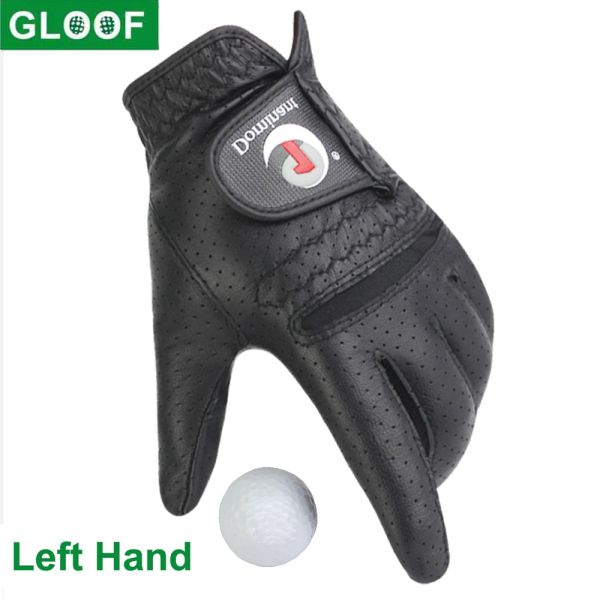 Guanti 1pcs guanti da golf da golf in pelle fresche comode guanti da golf senza fossatiplipsplips di industria solare resistente alla protezione sinistra