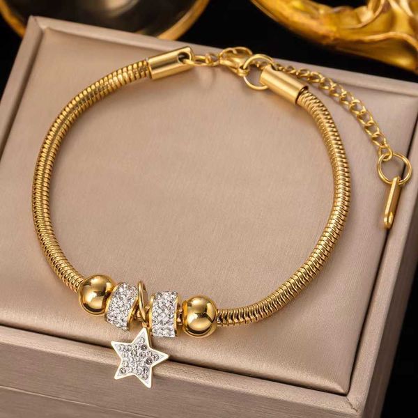 Bracciale designer Elegante moda Gold Gold Shell Chain Mother Girls Couple Coppia Regali di compleanno per festività CHA 88