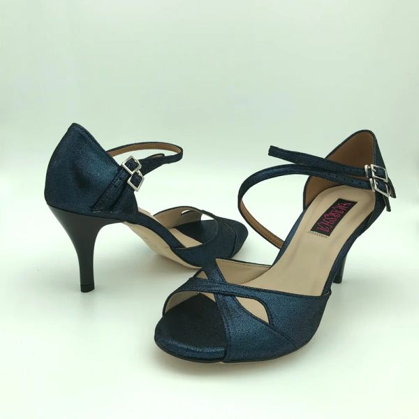 Stivali comodi e moda argentina tango dance scarpe da matrimonio per donne t6226cdbl 7,5 cm 9 cm di tallone disponibile