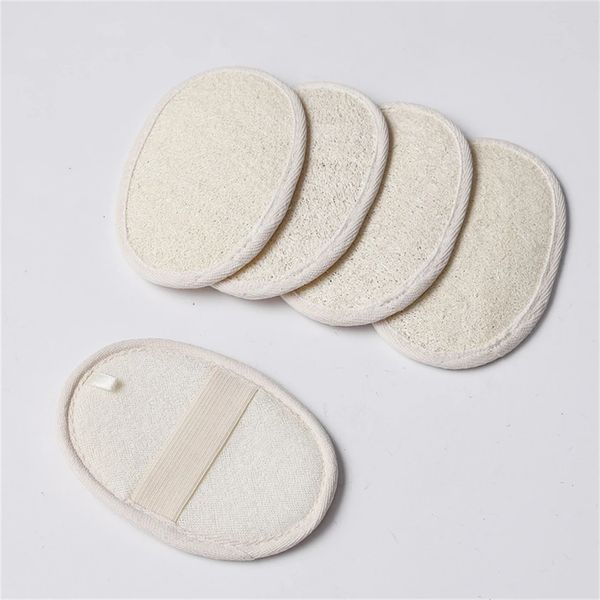 20 pezzi naturali pad del corpo della loofah cuscinetti da bagno spugna 240418