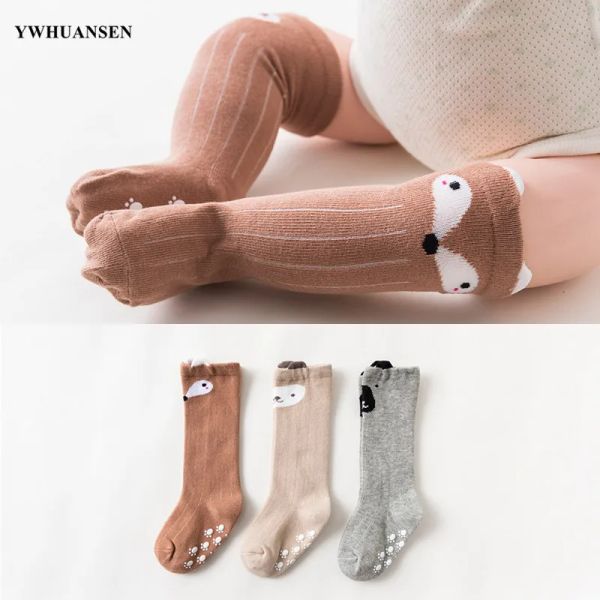 Wärmer 1 Paar 0 bis 24 m niedliche Fuchsbaby Socke Nicht -Slip mit Griff