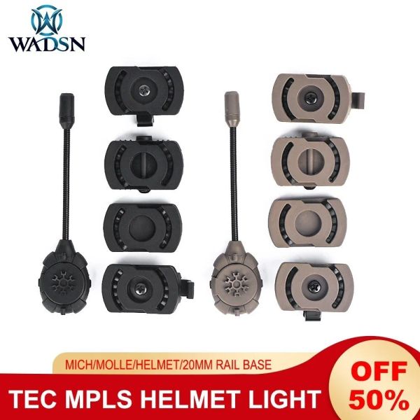 Işıklar Taktik Kask Işık TEC MPLS LED HIZLI KASET IŞIKLARI MUHTEŞEM AIRSOFT SURVIVAL GÜVENLİĞİ DIŞ GÖRÜNÜMÜ KURTUR