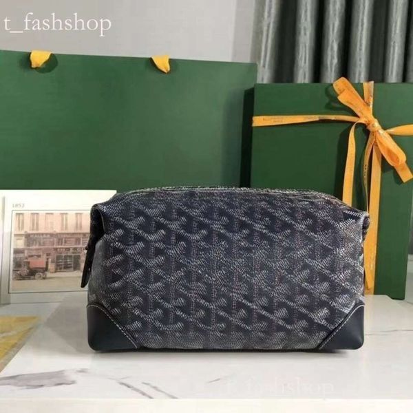 Дизайнерская макияжная сумка Goyar Cosmetic Bag Tupemors Bucch Luxury Makeup Bags Dowms Designer Женщина сумочка модная кожаная кожа 567