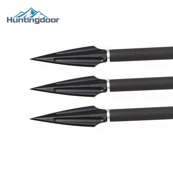 Dart 6pcs Yüksek Karbonlu Çelik Ok Kafa Broadhead Tips Arrow Noktası Okçuluk Okçuluk Bileşik Yay Kısa Ok Tekrarlı Yay Avı