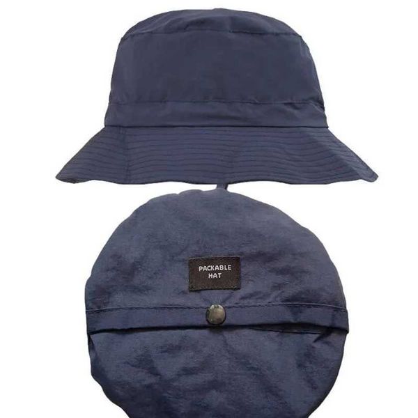 Chapéus de aba larga Chapéus de balde de pescador de pescadores de pescador feminino de verão Sun Anti-UV Camping Caminhando Caminhando CS Mens Panamá Bucket Outdoor Hat J240425