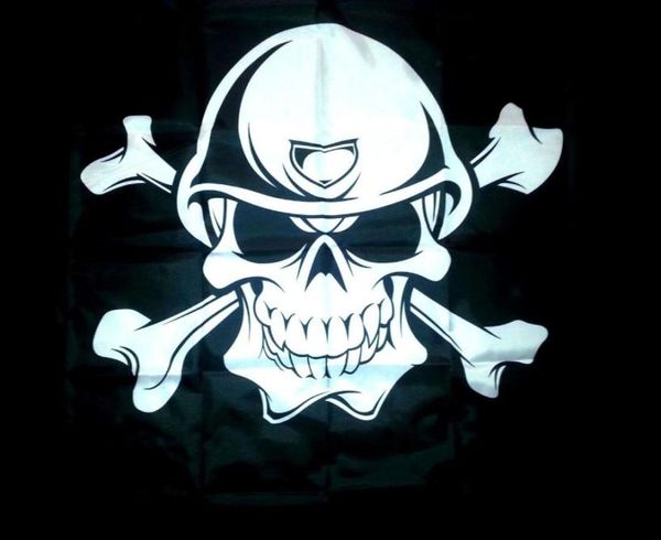 Korsan Bayrak 3x5 ft Özel Jolly Roger Kafatası ve Çapraz Banner 90x150cm FP105942542