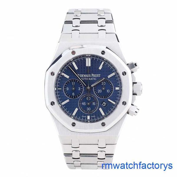 AP Athleisure Handgelenk Watch Royal Oak 26320 Automatische mechanische Herren -Uhr -Durchmesser 41 mm tiefblau