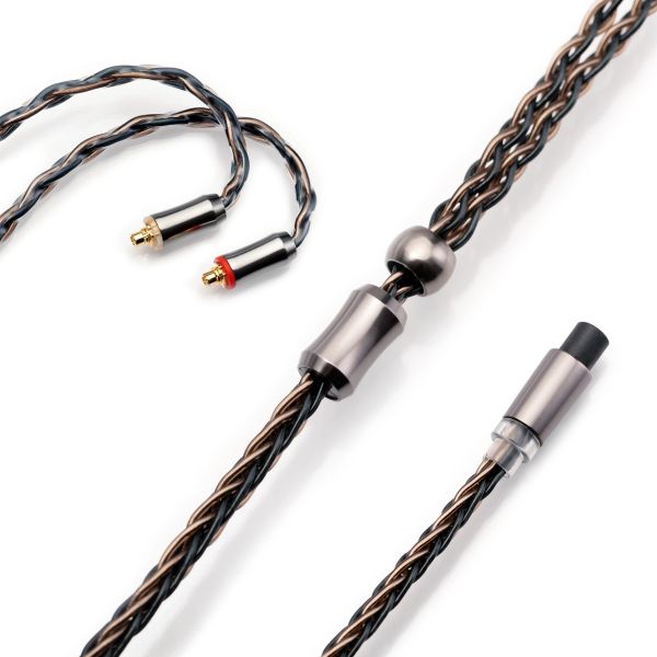 Аксессуары Kinera Leyding Модульный обновленный кабель (2,5+3,5+4,4) OFC+сплавная медь с 5N серебряным 8 -сердечным разъемом 0,78 2PIN / MMCX