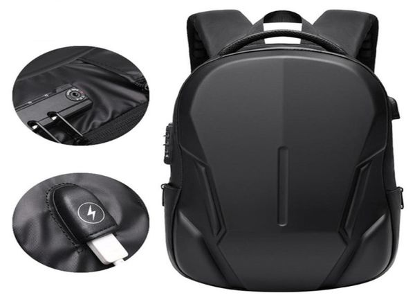 Backpack de Backpack de Shell Hard Shell Anti -Roubo Lock Bolsa de Computador Bola de Armazenamento de Tablets Travel S7038507