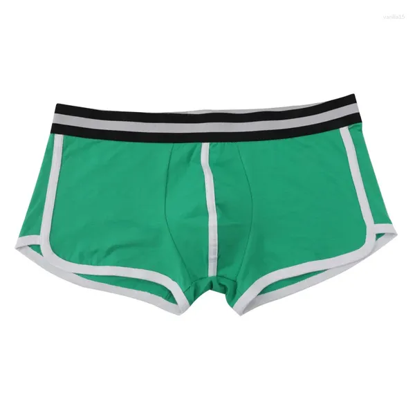 Underpants Herrenunterwäsche Baumwollboxer Slim Mode einfache coole stilvolle Kerl's