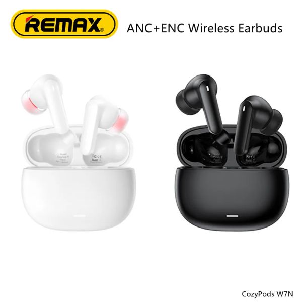 Ohrhörer Remax ANC+ENC Wireless Ohrhörer für Musik- und Rausch -Reduktion Ohrhörer Mehrfachmodi atemberaubende Klangqualität