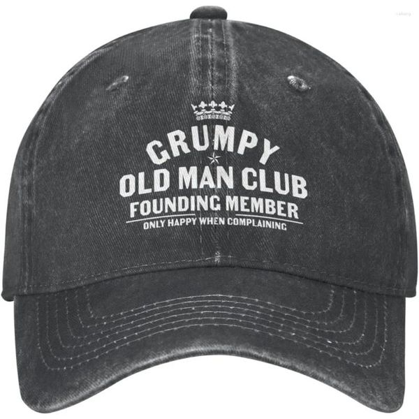 Caps de bola Grumpys Old Man Hap for Women Baseball Cap Hats