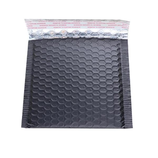 30pcs 15x18cm preto envelope acolchoado bolha metálica Mailer Saco de embalagem de embalagem de embalagem embalagem de embalagem de embalagem de embalagem