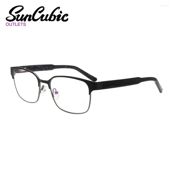 Sonnenbrillen Frames 59JG37-5007-C1 Brille Optische Brille saubere Linsen Metall Männer Frauen hochwertiger Rahmen Mode klassisches Design Vintage
