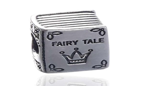 100 925 Sterling Silver Book of Fairy Tales Charms Fit Original European Charme Armband Mode Frauen Hochzeit Engagement Schmuck 25821266