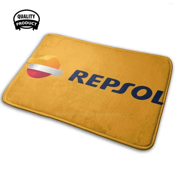 Teppiche Repsol 3D Weiche Nicht-Schlupf-Matte Teppich Teppichkissen Motorrad Motorrad 4 6 Motorfahrer M1 R1 R6 CBR Rennen Rennspaß Mark