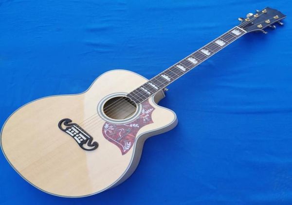 Naturale cutaway a buon mercato da 200 sj chitarra acustica hardcase05355844