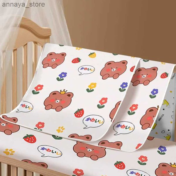 MATS fralda de bebê troca de bebida à prova d'água Baby Table Pad Tampa de capa portátil de algodão reutilizável Mattãol2404