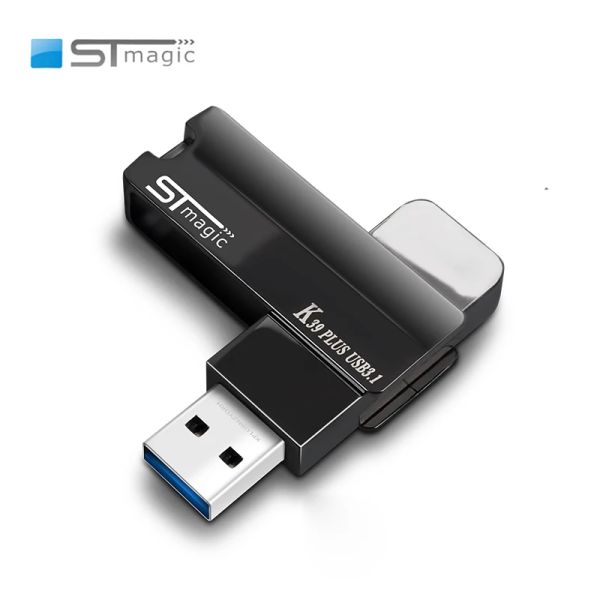 Sürücüler Stmagic Harici SSD USB3.1 64GB USB Flash Drive USB3.1 Yüksek Hız 440MB/S 128GB 256GB Pendrive Katı Halen Sürücü Bellek Çubuğu